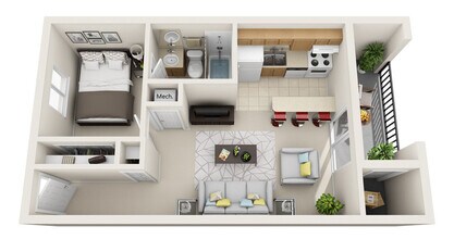 Unit 112A 112A floor plan
